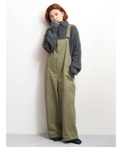 Ungrid（アングリッド）の「ハイネックミリタリーデザインニット（ニット/セーター・レディース・アイボリー/カーキ/チャコールグレー・FREE）」の9枚目の写真