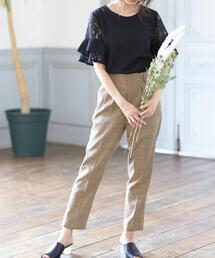 INGNI | チェック柄テーパード／パンツ(その他パンツ)