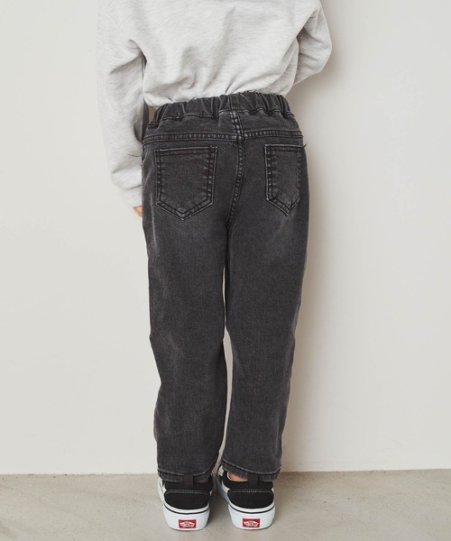 ＆yam（アンドヤム）の「テーパードデニムパンツ（デニムパンツ・キッズ・ブラック/ブルー/ライトブルー・110-120cm/120-130cm/100-110cm）」の20枚目の写真