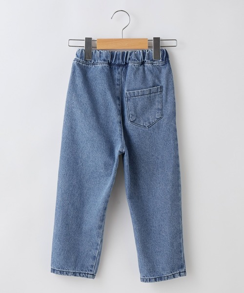 ＆yam（アンドヤム）の「テーパードデニムパンツ（デニムパンツ・キッズ・ブラック/ブルー/ライトブルー・110-120cm/120-130cm/100-110cm）」の5枚目の写真