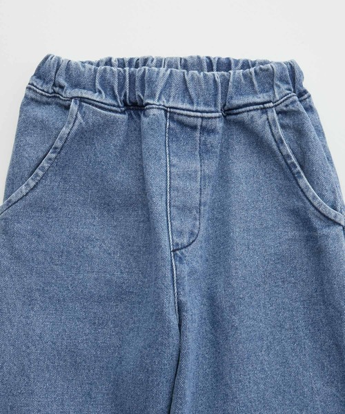 ＆yam（アンドヤム）の「テーパードデニムパンツ（デニムパンツ・キッズ・ブラック/ブルー/ライトブルー・110-120cm/120-130cm/100-110cm）」の6枚目の写真