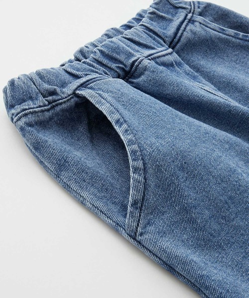 ＆yam（アンドヤム）の「テーパードデニムパンツ（デニムパンツ・キッズ・ブラック/ブルー/ライトブルー・110-120cm/120-130cm/100-110cm）」の8枚目の写真