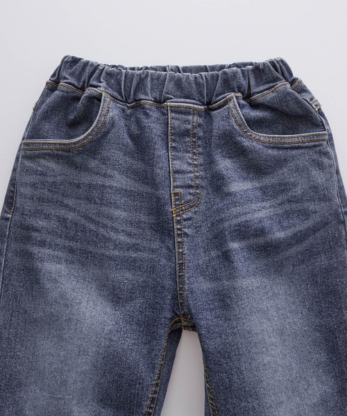 ＆yam（アンドヤム）の「テーパードデニムパンツ（デニムパンツ・キッズ・ブラック/ブルー/ライトブルー・110-120cm/120-130cm/100-110cm）」の13枚目の写真