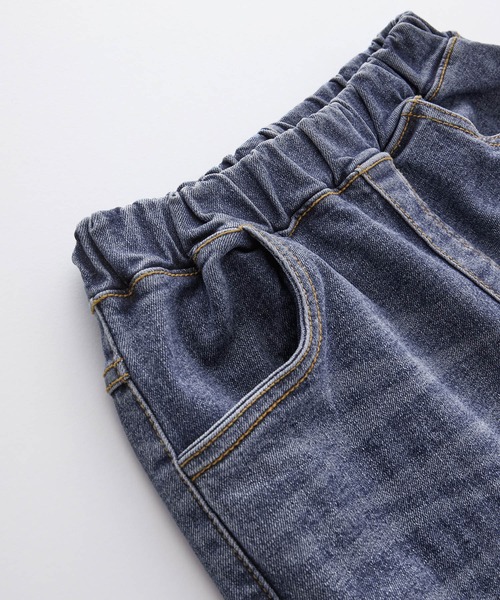 ＆yam（アンドヤム）の「テーパードデニムパンツ（デニムパンツ・キッズ・ブラック/ブルー/ライトブルー・110-120cm/120-130cm/100-110cm）」の15枚目の写真