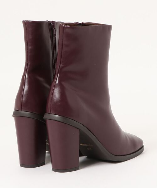 EDIT COLOGNE（エディットコロン）の「アンクルブーツ（パンプス・レディース・ホワイト/ブラック/ボルドー・23.0cm/23.5cm）」の4枚目の写真