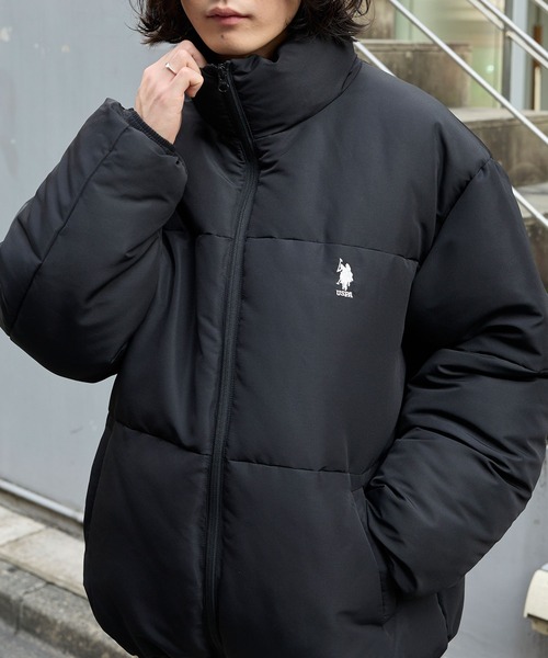 【1,000円値引き中】Polo ダウンジャケット　メンズS セール】U.S. POLO ASSN./ユーエスポロアッスン 別注 ロゴ刺繍