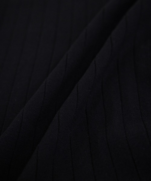 ROPE' PICNIC(ロペピクニック)の「【TRUE COTTON】ニットワンピース(ワンピース・レディース・ブラック/ライトグレー/イエロー・38)」の17枚目の写真