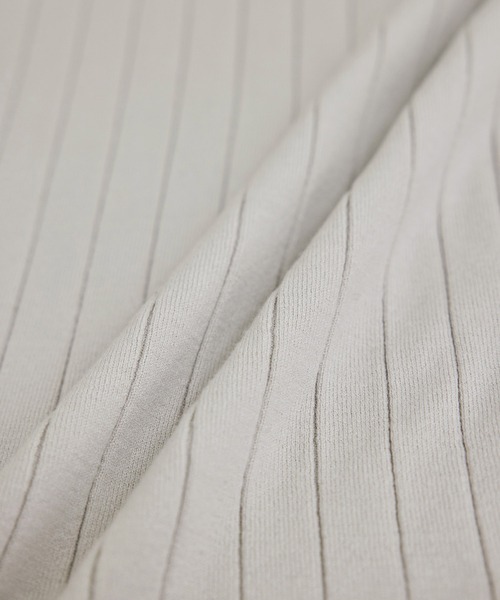 ROPE' PICNIC(ロペピクニック)の「【TRUE COTTON】ニットワンピース(ワンピース・レディース・ブラック/ライトグレー/イエロー・38)」の12枚目の写真