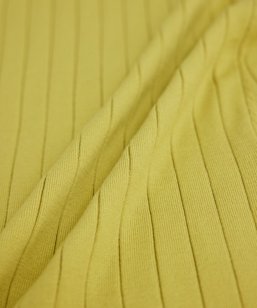 ROPE' PICNIC(ロペピクニック)の「【TRUE COTTON】ニットワンピース(ワンピース・レディース・ブラック/ライトグレー/イエロー・38)」の9枚目の写真