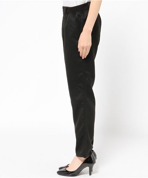 CIAOPANIC TYPY（チャオパニックティピー）の「フェイクウールセンタープレスパンツ（その他パンツ・レディース・グレー/ブラック・MEDIUM/SMALL/LARGE）」の4枚目の写真