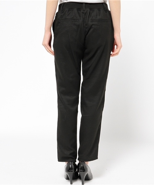 CIAOPANIC TYPY（チャオパニックティピー）の「フェイクウールセンタープレスパンツ（その他パンツ・レディース・グレー/ブラック・MEDIUM/SMALL/LARGE）」の5枚目の写真