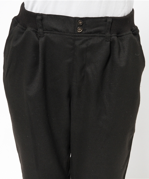 CIAOPANIC TYPY（チャオパニックティピー）の「フェイクウールセンタープレスパンツ（その他パンツ・レディース・グレー/ブラック・MEDIUM/SMALL/LARGE）」の6枚目の写真