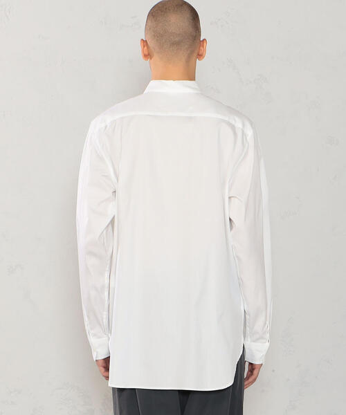 TOMORROWLAND (トゥモローランド)の「コットンオックスフォード レギュラーシャツ(シャツ/ブラウス・メンズ・ホワイト/サックスブルー・46/48)」の7枚目の写真