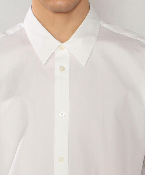 TOMORROWLAND (トゥモローランド)の「コットンオックスフォード レギュラーシャツ(シャツ/ブラウス・メンズ・ホワイト/サックスブルー・46/48)」の8枚目の写真