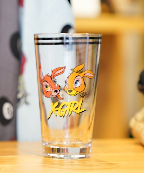 X-girl（エックスガール）の「X-girl × KOZIK GLASS（グラス