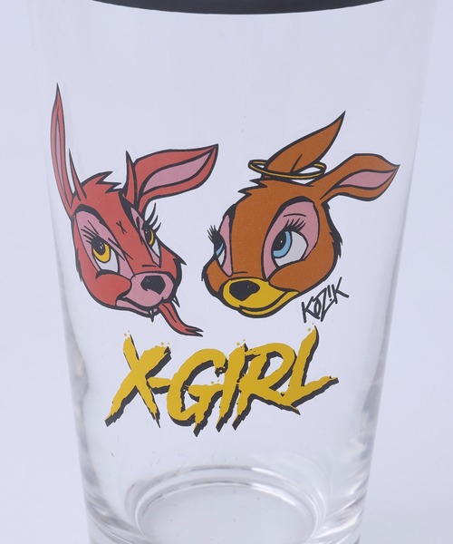 X-girl（エックスガール）の「X-girl × KOZIK GLASS（グラス/マグカップ/タンブラー・レディース・A/B・ONE SIZE）」の7枚目の写真