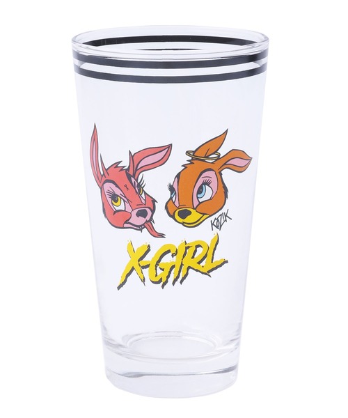 X-girl（エックスガール）の「X-girl × KOZIK GLASS（グラス/マグカップ/タンブラー・レディース・A/B・ONE SIZE）」の10枚目の写真