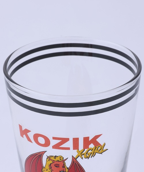 X-girl（エックスガール）の「X-girl × KOZIK GLASS（グラス/マグカップ/タンブラー・レディース・A/B・ONE SIZE）」の13枚目の写真