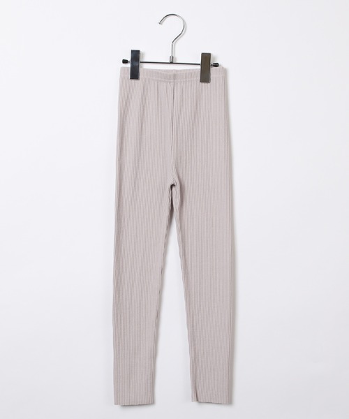 GLOBAL WORK（グローバルワーク）の「キッズ/速乾カットリブレギンス/218302（レギンス/スパッツ・キッズ・ライトブルー/ブラック/グレー/アイボリー/ライトパープル・110cm/100cm/120cm/130cm/140cm/160cm/150cm）」の3枚目の写真