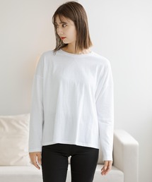 ZAKKA-BOX | コットン100クルーネックTシャツ(Tシャツ/カットソー)
