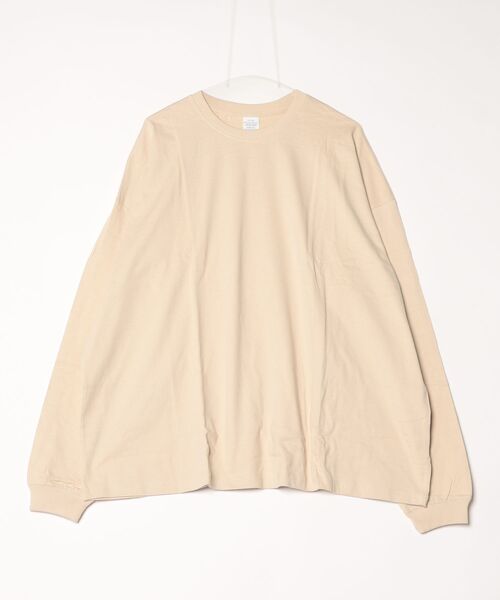 United Athle（ユナイテッドアスレ）の「United Athle/5.6オンス ビッグシルエット ロングスリーブ Tシャツ 5509（Tシャツ/カットソー・レディース・ホワイト/ブラック/ベージュ/ブルー/グレー/パープル・SMALL/MEDIUM/LARGE/X-LARGE）」の4枚目の写真