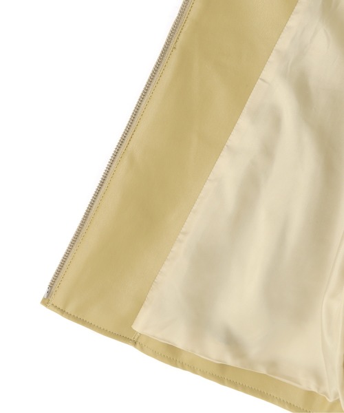 N.（N. Natural Beauty Basic）（エヌエヌナチュラルビューティーベーシック）の「フェイクレザーコーチブルゾン（ブルゾン・レディース・ブラック/ブラウン/イエロー・MEDIUM）」の21枚目の写真