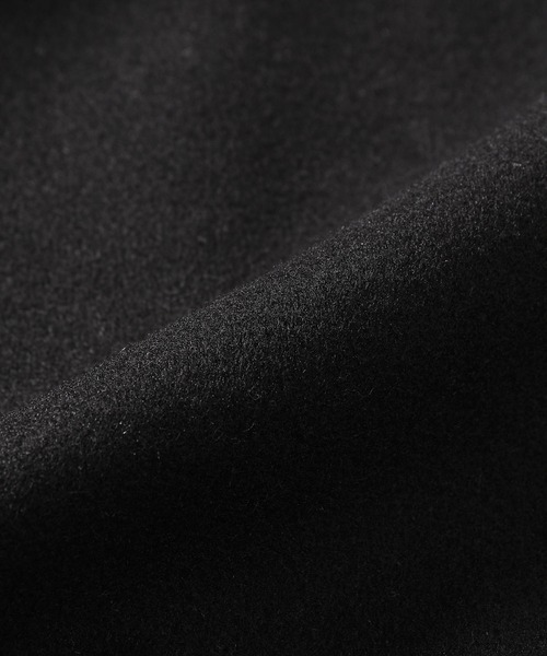 ADAM ET ROPE'（アダムエロペ）の「【アウトレット店舗・WEB限定】ジャージーメルトンコート（その他アウター・レディース・ブラック/ベージュ系その他/カーキ・FREE）」の16枚目の写真