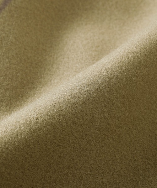 ADAM ET ROPE'（アダムエロペ）の「【アウトレット店舗・WEB限定】ジャージーメルトンコート（その他アウター・レディース・ブラック/ベージュ系その他/カーキ・FREE）」の18枚目の写真