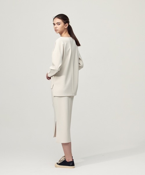 ACUD（アクド）の「【ACUD 】コンフォートマーメイドバンディングスカート / Comfort Mermaid Bending Skirt（スカート・レディース・ブラック/オフホワイト/オリーブ・SMALL/MEDIUM）」の12枚目の写真