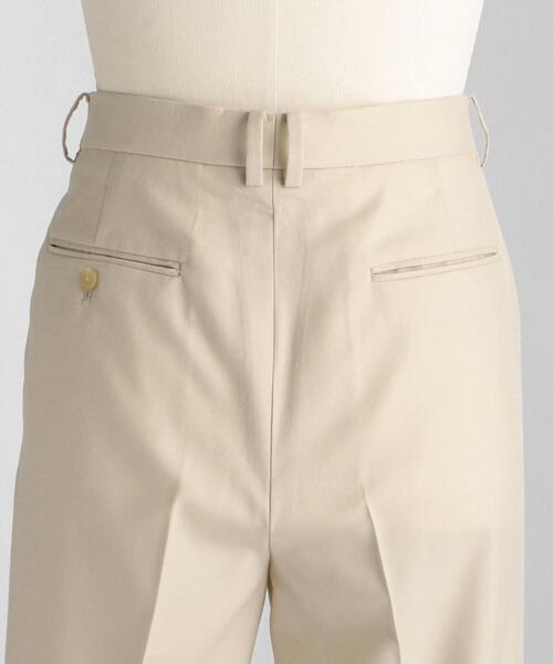 LOEFF(ロエフ)の「<LOEFF(ロエフ)> W サキソニー テーパードパンツ MEN’S◆(スラックス・メンズ・ネイビー/オフホワイト・0/1/2)」の14枚目の写真