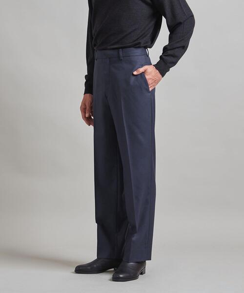 LOEFF(ロエフ)の「<LOEFF(ロエフ)> W サキソニー テーパードパンツ MEN’S◆(スラックス・メンズ・ネイビー/オフホワイト・0/1/2)」の15枚目の写真