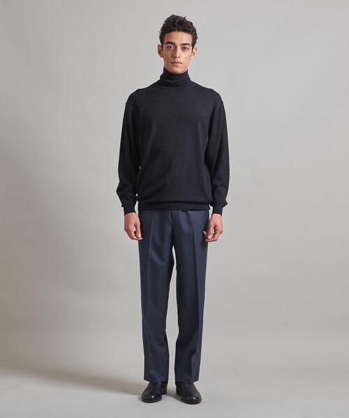 LOEFF(ロエフ)の「<LOEFF(ロエフ)> W サキソニー テーパードパンツ MEN’S◆(スラックス・メンズ・ネイビー/オフホワイト・0/1/2)」の11枚目の写真