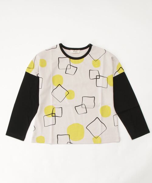 unica（ユニカ）の「キカガクロンＴ（Tシャツ/カットソー・キッズ・ブラック/グリーン・120/130/140）」の2枚目の写真