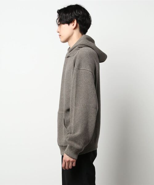 crepuscule(クレプスキュール)の「【CREPUSCULE / クレプスキュール】カノコ フーディ(パーカー・メンズ・ブラウン/ブラック・1/2)」の17枚目の写真