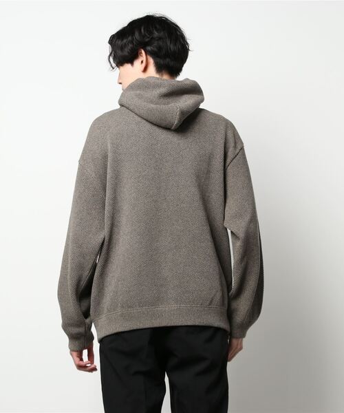 crepuscule(クレプスキュール)の「【CREPUSCULE / クレプスキュール】カノコ フーディ(パーカー・メンズ・ブラウン/ブラック・1/2)」の18枚目の写真
