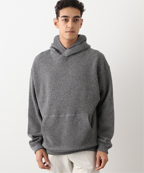 crepuscule(クレプスキュール)の「【CREPUSCULE / クレプスキュール】カノコ フーディ(パーカー・メンズ・ブラウン/ブラック・1/2)」の2枚目の写真