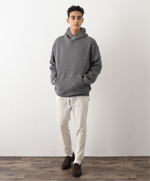 crepuscule(クレプスキュール)の「【CREPUSCULE / クレプスキュール】カノコ フーディ(パーカー・メンズ・ブラウン/ブラック・1/2)」の3枚目の写真