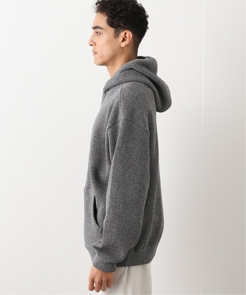 crepuscule(クレプスキュール)の「【CREPUSCULE / クレプスキュール】カノコ フーディ(パーカー・メンズ・ブラウン/ブラック・1/2)」の5枚目の写真