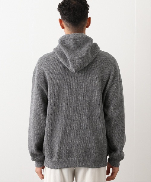 crepuscule(クレプスキュール)の「【CREPUSCULE / クレプスキュール】カノコ フーディ(パーカー・メンズ・ブラウン/ブラック・1/2)」の6枚目の写真