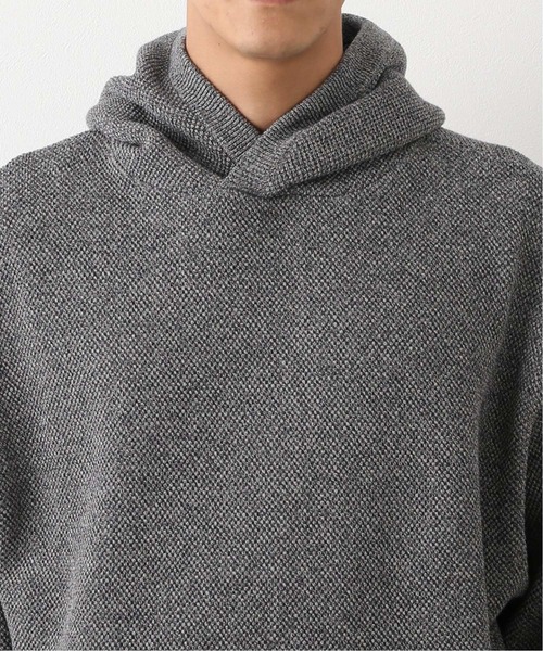 crepuscule(クレプスキュール)の「【CREPUSCULE / クレプスキュール】カノコ フーディ(パーカー・メンズ・ブラウン/ブラック・1/2)」の7枚目の写真