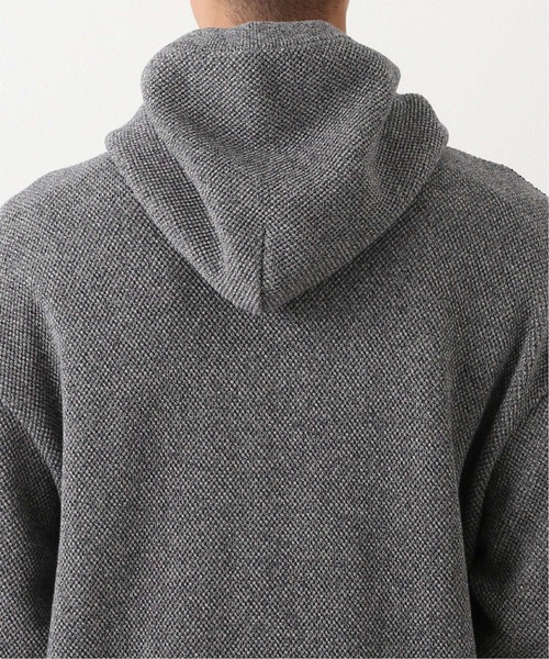 crepuscule(クレプスキュール)の「【CREPUSCULE / クレプスキュール】カノコ フーディ(パーカー・メンズ・ブラウン/ブラック・1/2)」の8枚目の写真