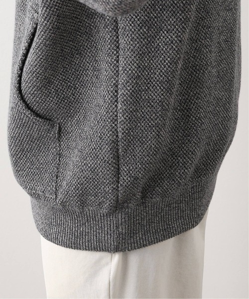 crepuscule(クレプスキュール)の「【CREPUSCULE / クレプスキュール】カノコ フーディ(パーカー・メンズ・ブラウン/ブラック・1/2)」の12枚目の写真