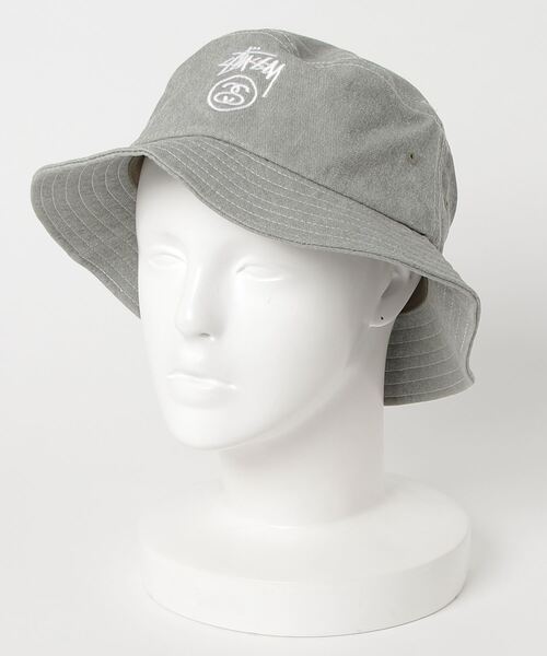 STUSSY(ステューシー)の「ハット(ハット・メンズ・グリーン・S/M)」の1枚目の写真