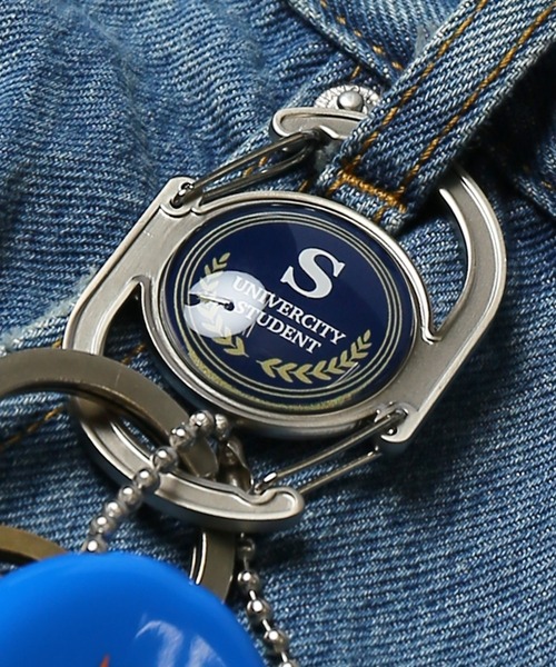 SPINNS（スピンズ）の「イラストデザイン ダブルカラビナ