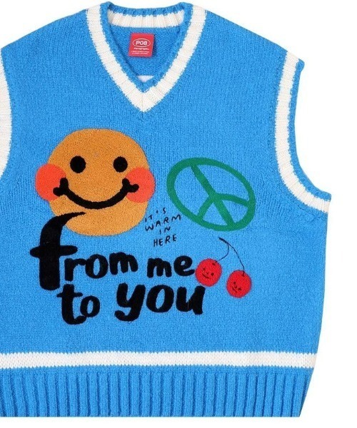 パラグラフ paragraph ハッピーニットベスト