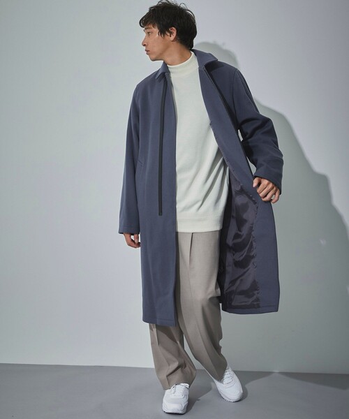 CITY TOKYO(シティトウキョウ)の「3WAY ウールコート(ステンカラーコート・メンズ・ブラック/グレー・2/3)」の20枚目の写真