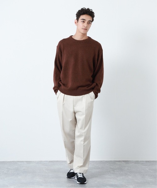 BAMBOO SHOOTS（バンブーシュート）の「【BAMBOO SHOOTS × M.RESARCH】 ハイキングセーター（ニット/セーター・メンズ・チョコ・MEDIUM/LARGE）」の2枚目の写真