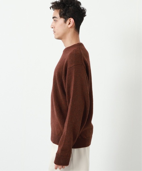 BAMBOO SHOOTS（バンブーシュート）の「【BAMBOO SHOOTS × M.RESARCH】 ハイキングセーター（ニット/セーター・メンズ・チョコ・MEDIUM/LARGE）」の4枚目の写真