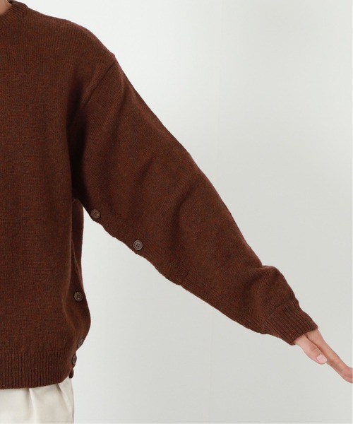 BAMBOO SHOOTS（バンブーシュート）の「【BAMBOO SHOOTS × M.RESARCH】 ハイキングセーター（ニット/セーター・メンズ・チョコ・MEDIUM/LARGE）」の12枚目の写真