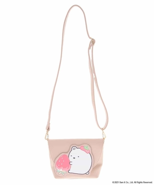 a.v.v（アーヴェヴェ）の「[KIDS]すみっコぐらしミニショルダー（ショルダーバッグ・キッズ・ミント/ライトピンク/ライトパープル・120）」の4枚目の写真